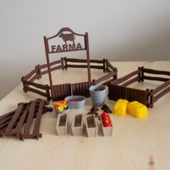 Sada farma ctverec