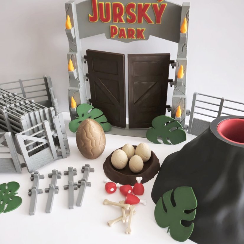 Sada Jurský park - Sada: Velká se sopkou