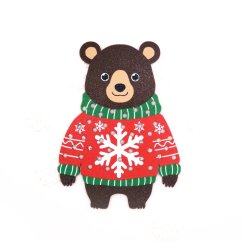 Navlík Medveď vo svetri