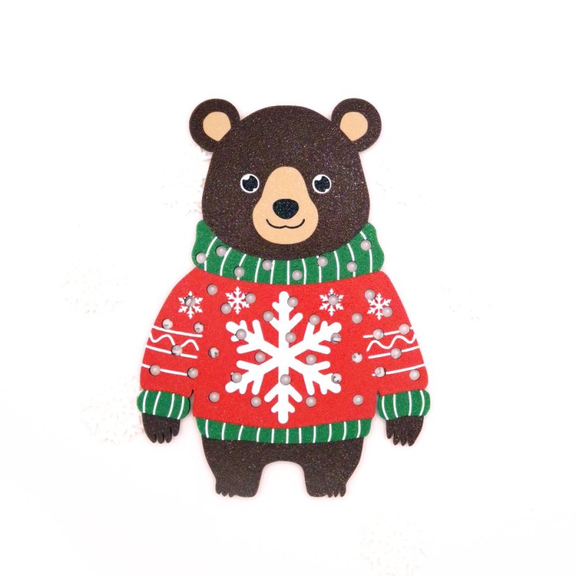 Navlík Medveď vo svetri