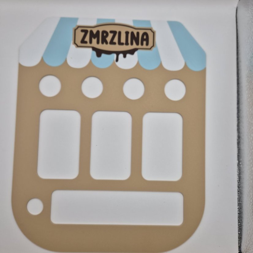 Zmrzlinový stánek s příslušenstvím II. Jakost